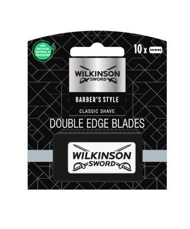 Wilkinson Sword Classic Vintage Edition razor blades for safety razors High quality and particularly durable 10 pieces 10 pieces (1 pack)