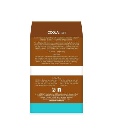 Coola Sunless Self Tanner Mitt - 2-in-1 Applicator & Exfoliator for Face & Body | Supports Sunless Tanning Lotion Application - Buy Online on SooperMarket.com