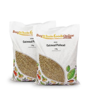 Organic Oatmeal Pinhead 4.6kg (BWFO) No Flavor 2.3 Kg (Pack of 2)