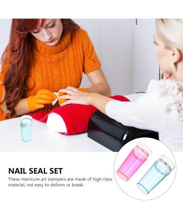 Uonlytech Nail Stamp Tool - DIY Manicure Art Kit with Picture Plates for Stunning Nail Designs - Buy Online on SooperMarket.com
