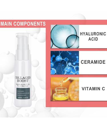 2PCS Collagen Boost Anti Aging Serum for Face | Skincare Glow And Protect | All Skin Types - Buy Online on SooperMarket.com