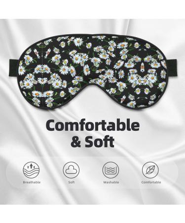 Beauty Daisy Soft Sleep Eye Mask | Breathable Eye Patch for Women | Perfect for Travel & Relaxation - Buy Online on SooperMarket.com