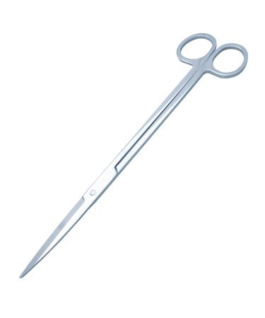 VORESTIC Aquarium Scissors Straight 25cm Aquascaping Tools for Terrarium Plants