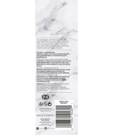 Baylis & Harding Elements Body Wash Bundle - White Tea & Neroli, Pink Blossom & Lotus Flower - 6 x 500ml Bottles - Vegan Friendly - Buy Online on SooperMarket.com