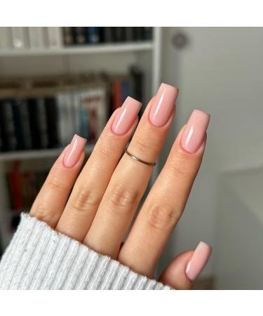 Didier Lab Premium Milky Pink Builder Gel 10ml - Nail Strengthener & Extension in a Bottle - LED UV Builder Gel for Nail Repair & Hardening - Ideal with Nail Forms - Buy Online on SooperMarket.com