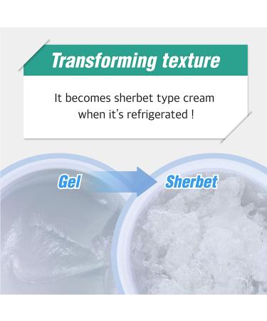 Frozen Cream - Korean Hydrating Face Moisturizer Gel for Pore Tightening and Redness Relief - 3.4 oz - Buy Online on SooperMarket.com