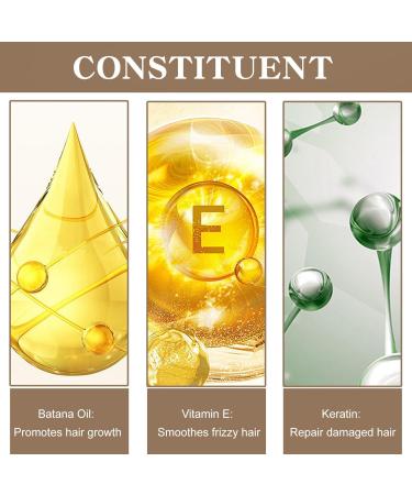 Organic Batana Oil for Hair Growth | Hair Mask & Conditioner for Thickness & Repair - Ideal for Men & Women - Buy Online on SooperMarket.com