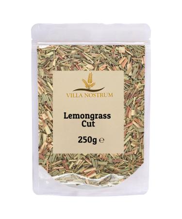 Dried Lemongrass Cut 250g by Villa Nostrum