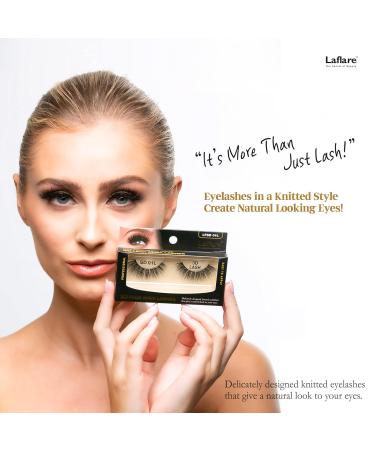 Laflare Silk 3D Faux Mink Eyelashes Bundle - Handmade Knitted Style Lashes - Natural Look, Reusable, Easy to Apply - SD05L (1-3 Pack Special) - Buy Online on SooperMarket.com