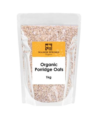 Organic Porridge Oats 1kg by Manor Springs Organic