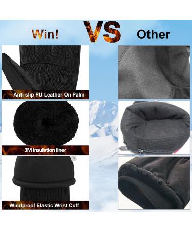 Waterproof Winter Gloves | Touchscreen Ski & Bicycle Gloves for Men & Women - Perfect for Riding Running Hiking & Cycling - Buy Online on SooperMarket.com