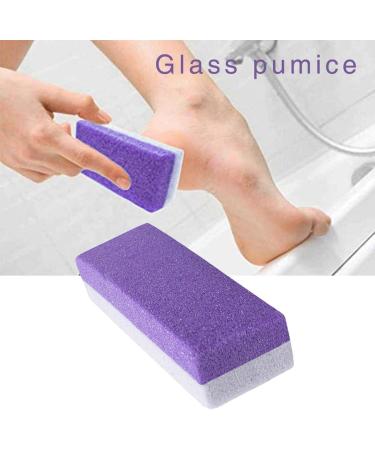 Feet Scrubber - Foot Pumice Double Sided Foot Scrub | Manual Foot Grinding Stone Foot Stone Ideal for Smooth Heels Dead Skin Suitable for Home and Beauty Salons - Buy Online on SooperMarket.com