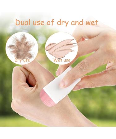 DHWEKU 48 Pieces Make Up Sponge Set Latex-Free Cosmetic Sponges Small Beauty Blender Makeup Sponge for Liquid Foundation Powder Sun Protection and Cream (24 White + 24 Skin Colours) - Buy Online on SooperMarket.com