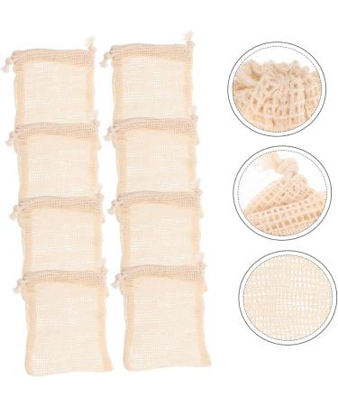 MUSISALY 16 Pcs Soap Storage Bag Shower Foaming Nets Exfoliating Soap Bar Body Bar Soap Cotton Linen - Buy Online on SooperMarket.com