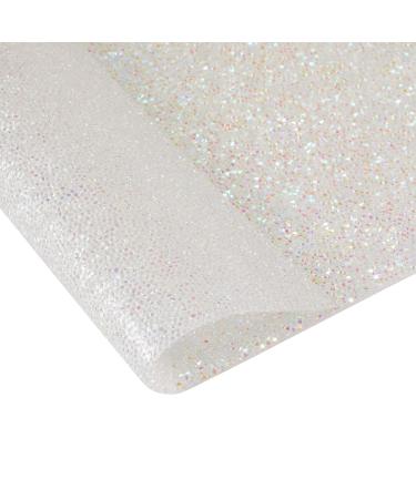 Glitter Nail Mat for Manicure Hand Rest 17x12-Inch (Bright Silver) - Iridescent Finish - Buy Online on SooperMarket.com