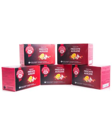 Teekanne Premium Fruit Selection pack of 5 (5 x 20 tea bags) 5 x 60 g