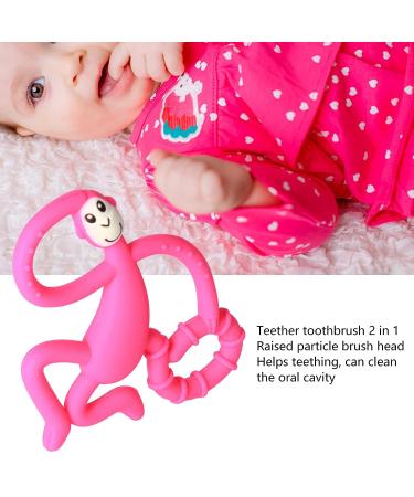 Silicone Monkey Teething Toy - Portable & High Toughness Baby Teether for Home & Travel - Buy Online on SooperMarket.com
