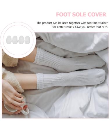 Beaupretty Moisturizing Heel Gel Socks - 2 Pairs of Overnight Foot Socks for Men & Women | Soft Hydrating & Comfortable - 19x8.7 cm - Buy Online on SooperMarket.com
