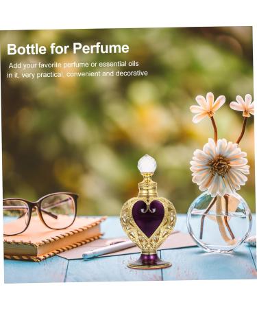 PLAFOPE 1pc Bottled Perfume Essential Oil Bottle Empty Refillable Bottle Aroma Diffuser Bottle Aromatherapy Volatile Bottle Home Diffuser Bottle Aromatherapy Bottle Aromatherapy Jar 12.50X6.00X6.00CM Assorted Color - Buy Online on SooperMarket.com