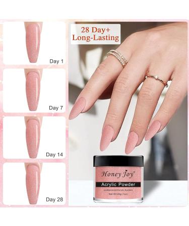 28g/box Acrylic Nail Powder Set for Nail Extension - Professional White Clear Black Nude Colors - HJ-NAP017 (No.5) - Buy Online on SooperMarket.com