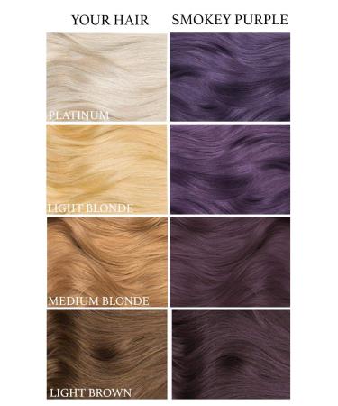 Lunar Tides Smokey Purple Hair Dye - Semi-Permanent Violet Hair Color 118ml for Vibrant Long-Lasting Results - Buy Online on SooperMarket.com