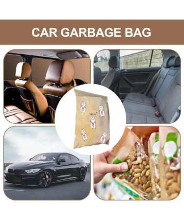 100 Easy Stick-On Car Trash Bag Portable Car Garbage Bags Waterproof Leak Proof Barf Vomit Bags Adhesive Kitchens Trash Bags for Car Travel Home - Buy Online on SooperMarket.com