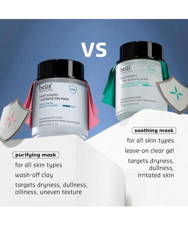 Belif Super Knight Clear Soothing Mask - Overnight Hydrating Face Mask | Lightweight Cooling & Antioxidant-Rich Korean Skin Care - Buy Online on SooperMarket.com