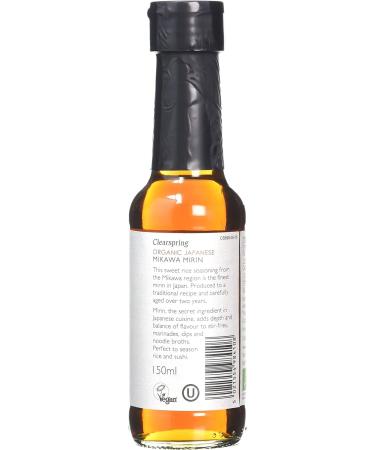Clearspring Organic Japanese Mikawa Mirin 150ml - Authentic Sweet Rice Seasoning - Buy Online on SooperMarket.com