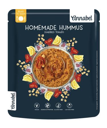 Annabel - Home-Made Hummus Sundried Tomato 250 g (7-Pack)