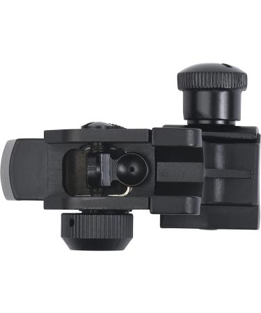 Ozark Armament A2 Rear Sight - Metal Construction - Two Aperture for Close and Precision Targets - Picatinny Rail Mount - Buy Online on SooperMarket.com