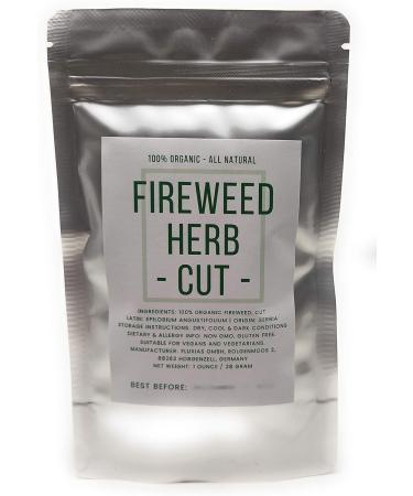Fireweed Herb - Cut Dried Natural Epilobium Angustifolium - Net Weight: 1oz/28g - Buy Online on SooperMarket.com