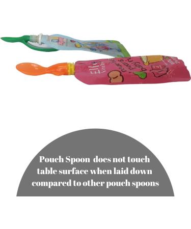 Fill n Squeeze Baby Spoon for Pouches - Simple Puree Spoon Clip for Ellas Kitchen Organic Food Pouch - Pack of 1 - Buy Online on SooperMarket.com