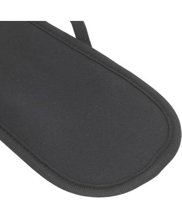 Garosa Soft Earolinus Oil Wrap - Adjustable Reusable Castor Oil Pack | Waterproof & Leak-Proof Pain Relief (Black) - International Shipping Available - Buy Online on SooperMarket.com