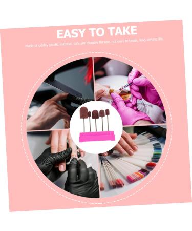 ABOOFAN 1 Set Nail Sand Ring Cap Nails Nails Cuticle Tools Manicure Supplies Polish Cuticle Sanding Bands for Nail Drill Nail Manicure Kit Manicure Accessory To Rotate Clean Nail 8x6cm Rosy - Buy Online on SooperMarket.com