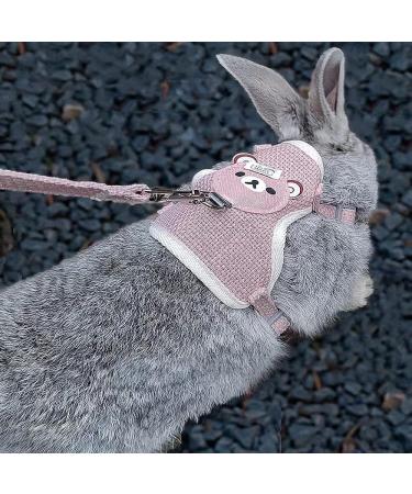 Shop Lumenty Adjustable Leash & Harness for Rabbits - 1.20m Breathable West Design for Small Pets | Ideal for Dwarf Rabbits & Cats - Buy Online on SooperMarket.com