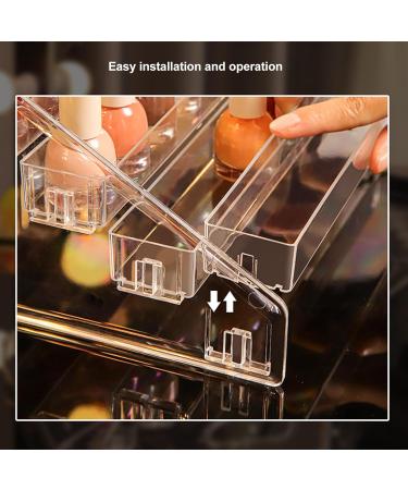 Eyeshadow Palette Organizer Nail Polish Holder Rack Easy Installation 5 Layer for Makeup - Buy Online on SooperMarket.com