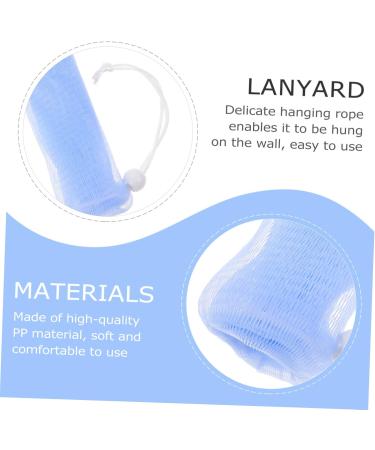 Baluue 7pcs Foaming Soap Mesh Bag Bar Soap Pouch Foam Dispenser Mesh Soap Bag Soap Saver Loofah Pp - Buy Online on SooperMarket.com