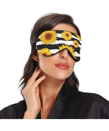 Haskirky Light Blocking Eye Mask for Deep Sleep | Adjustable, Breathable | Men and Women | Perfect for Travel, Yoga, Meditation - Buy Online on SooperMarket.com