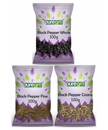 Puregro Spice Gourmet Selection of Black Pepper.
