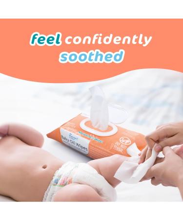 Buy Pharma-C Baby Oil Wipes - 540 Count | Enriched with Almond Sunflower Oils Aloe & Vitamin E | Gentle & Moisturizing for Baby's Skin - International Shipping Available - Buy Online on SooperMarket.com