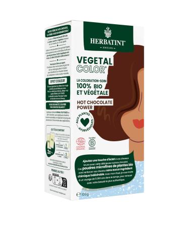 Herbatint Vegetal Color Bio 100g - Hot Chocolate Power
