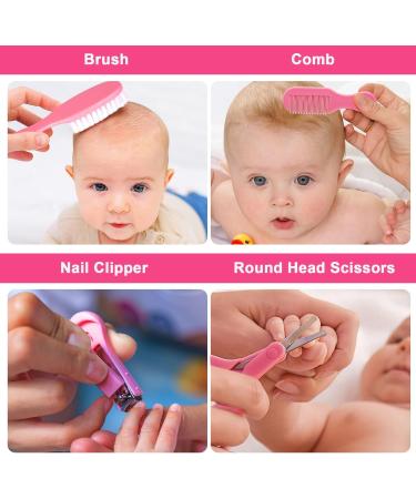 RoseFlower Baby Grooming 14PCS Set - Newborn Healthcare Essentials Kit for Daily Care - Portable Nursery Toiletry Set - Ideal for Infant & Toddler Travelling - Home Use #4 - Buy Online on SooperMarket.com