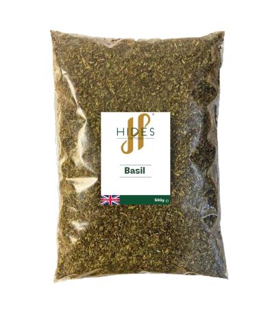 Hides Fine Foods - Basil 500g - Suitable for Vegetarians - Italian Cooking - Passata - Tomato Sauce - Pasta Sauce - Pizza - Sauces - Dressings - Cupboard Essential