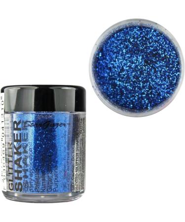 Stargazer Glitter Shaker Royal Blue. Cosmetic glitter powder for use on the eyes lips face body hair and nails. - Buy Online on SooperMarket.com