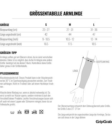 GripGrab UV Sleeves - UPF 50+ Lightweight Summer Cycling Arm Warmers for Sun Protection - Non-Slip Design - White - Buy Online on SooperMarket.com