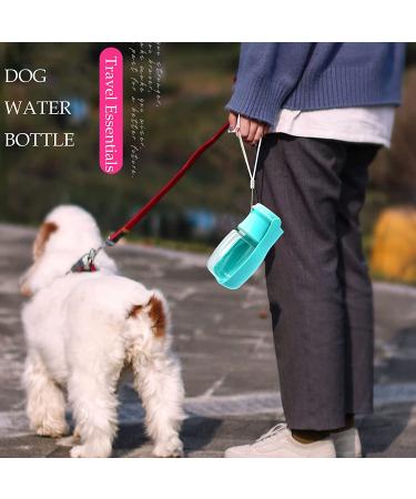 OODOSI Dog Water Bottle - Portable Dispenser for Outdoor Walking, Hiking, Travel - S Blue - Buy Online on SooperMarket.com