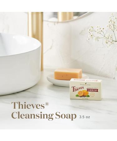 Buy Young Living Thieves Cleansing Soap - Natural Botanicals & Essential Oil Blend - 3.5 oz - International Shipping Available - Buy Online on SooperMarket.com