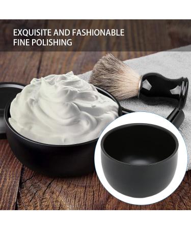 Premium Stainless Steel Shaving Foam Soap Cup - Polished Wear-Resistant & Non-Slip | Perfect Father's Day Gift - Buy Online on SooperMarket.com