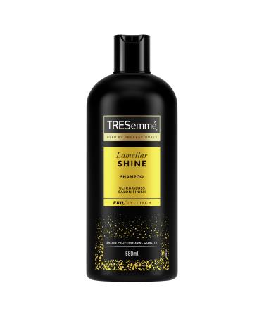 TRESemm Lamellar Shine Shampoo with patented Lamellar Technology hair care product for an ultra-glossy salon finish 680 ml