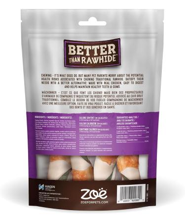 Zoe Better Than Rawhide Dog Treats - Lamb & Mint Flavour - 152g (5.4 oz) - 4 Large Twists - Buy Online on SooperMarket.com